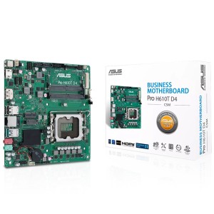 ASUS PRO H610T D4-CSM Intel H610 Soket LGA1700 DDR4 3200Mhz mATX Anakart