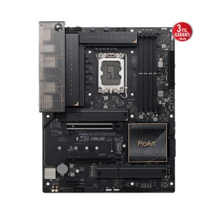 ASUS PROART B760-CREATOR INTEL B760 Soket LGA1700 DDR5 7800Mhz  PCIe 5.0 ATX Anakart