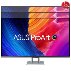 ASUS ProArt PA32UCDM 31.5" Oled 3840x2160 0.1ms 240Hz 250cd Hoparlör Gaming Monitör
