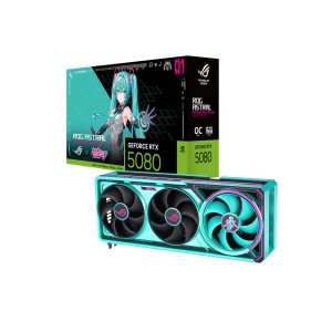 ASUS ROG Astral GeForce RTX 5080 HATSUNE MIKU OC 16GB GDDR7 256 bit DLSS 4 NVIDIA Ekran Kartı