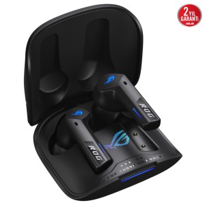 ASUS ROG Cetra True Wireless SpeedNova Siyah RGB 7.1 IPX4 Kulak İçi Oyuncu Kulaklığı