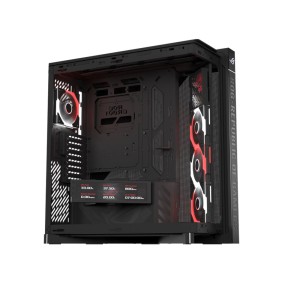 ASUS ROG CRONOX GR801 CURVE TG ARGB BLACK Tempered Glass ARGB Full Tower E-ATX Kasa