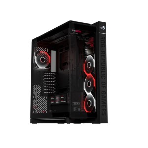 ASUS ROG CRONOX GR801 CURVE TG ARGB BLACK Tempered Glass ARGB Full Tower E-ATX Kasa