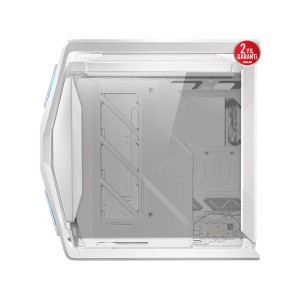 ASUS ROG HYPERION GR701 WHITE EDITION Temperli Camlı ARGB Full Tower Beyaz Gaming Kasa