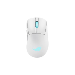 ASUS ROG KERIS II ORIGIN ROG Micro Switches II 42.000DPI SpeedNova Kablosuz Beyaz Gaming Mouse