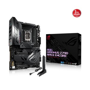 ASUS ROG MAXIMUS Z790 APEX ENCORE Intel Z790 Soket 1700 DDR5 8400MHz OC Wi-Fi 7 PCIe 5.0 ATX Anakart