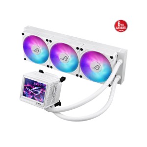 ASUS ROG RYUJIN III 360 ARGB EXTREME WHITE 3.5" LCD 360mm Fanlı Beyaz Sıvı İşlemci Soğutucusu