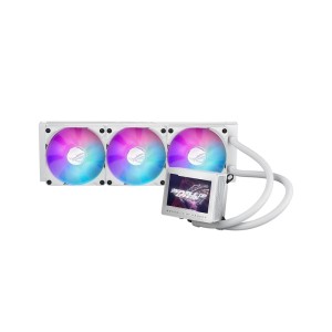 ASUS ROG RYUJIN III 360 ARGB White Edition 360mm Fanlı 3,5" LCD Ekranlı Sıvı İşlemci Soğutucusu