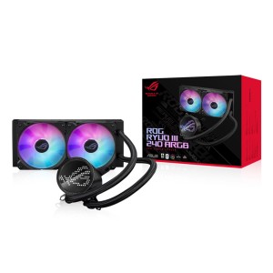 ASUS ROG RYUO III 240 ARGB LED Ekran ROG ARGB Fanlı 240mm Sıvı İşlemci Soğutucusu