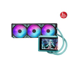 ASUS ROG RYUO IV SLC 360 ARGB Hatsune Miku Edition HAREKETLİ Kavisli 6.7 İNÇ AMOLED EKRANI Sıvı İşlemci Soğutucu ASUS ROG RYUO IV SLC 360 ARGB Hatsune Miku Edition HAREKETLİ Kavisli 6.7 İNÇ AMOLED EKRANI Sıvı İşlemci Soğutucu