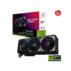 ASUS ROG Strix GeForce RTX 5070 12GB GDDR7 OC Edition 192Bit DLSS 4 NVIDIA Ekran Kartı