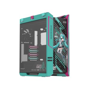 ASUS ROG Strix Helios II Hatsune Miku Edition 4x140mm FANLI USB3.1 MidT ATX RGB Gaming Kasa ASUS ROG Strix Helios II Hatsune Miku Edition 4x140mm FANLI USB3.1 MidT ATX RGB Gaming Kasa