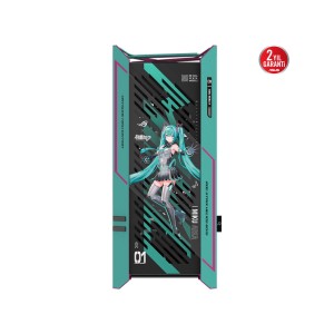 ASUS ROG Strix Helios II Hatsune Miku Edition 4x140mm FANLI USB3.1 MidT ATX RGB Gaming Kasa ASUS ROG Strix Helios II Hatsune Miku Edition 4x140mm FANLI USB3.1 MidT ATX RGB Gaming Kasa