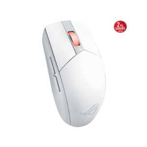 ASUS ROG Strix Impact III Wireless Beyaz ROG AimPoint  Kablosuz Bluetooth Gaming Mouse