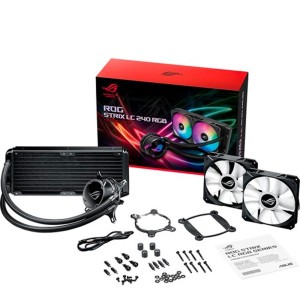 ASUS ROG STRIX LC 240 RGB Aura SYNC RGB 120MM Fan Sıvı İşlemci Soğutucusu