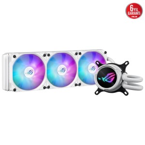 ASUS ROG Strix LC III 360 ARGB White Edition ROG ARGB 360mm Fanlı Sıvı İşlemci Soğutucu