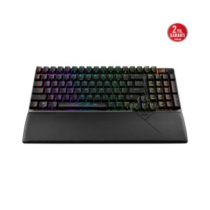 ASUS ROG Strix Scope II 96 Wireless NX Snow & Storm Switch RGB Türkçe Mekanik Kablosuz Gaming Klavye