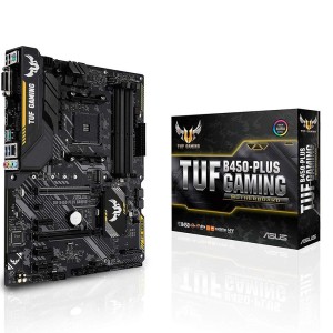 ASUS TUF B450-PLUS GAMING AMD B450 Soket AM4 DDR4 4400MHz (O.C.) M.2 Anakart