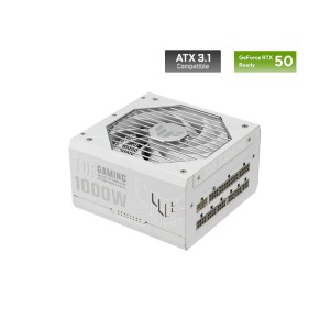 ASUS TUF GAMING 1000G Beyaz 80Plus Gold 1000W Modüler ATX 3.1 Güç Kaynağı