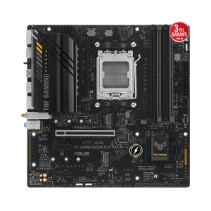 ASUS TUF GAMING A620M-PLUS WIFI AMD A620 AM5 DDR5 6400MHz AX WiFi -BT AURA RGB mATX Anakart