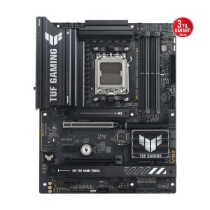 ASUS TUF GAMING B650E-PLUS WIFI Soket AM5 AMD B650 DDR5 8000MHz (OC) Wi-Fi 6E ATX Anakart