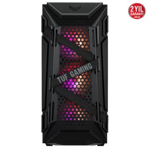 ASUS TUF GAMING GT301 3x120mm ARGB Fanlı Temperli Cam MidT ATX OYUNCU KASASI