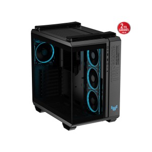 ASUS TUF Gaming GT502 Horizon 4xARGB Fanlı 1xType C Panoromik Mid Tower Siyah Gaming Kasa