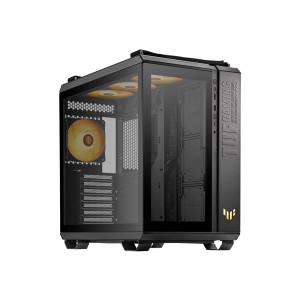 ASUS TUF GAMING GT502 PLUS TG  4x A-RGB Fanlı Panaromik Temperli Cam Siyah ATX Gaming Kasa