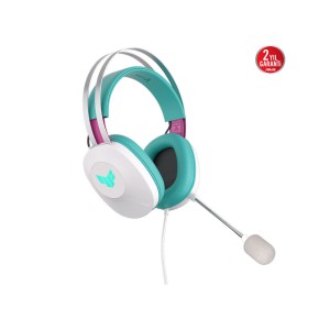 ASUS TUF GAMING H1 GEN II MIKU Sanal 7.1 Kablolu Beyaz Gaming Kulaklık