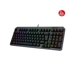 ASUS TUF GAMING K3 GEN II Aura SYNC RGB IP57 Optik-mekanik RGB Blue Switch TR Gaming Klavye