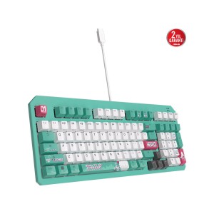 ASUS TUF GAMING K3 GEN II HATSUNE MIKU EDITION Aura SYNC RGB IP57 Optik-mekanik RGB Switch Gaming Klavye