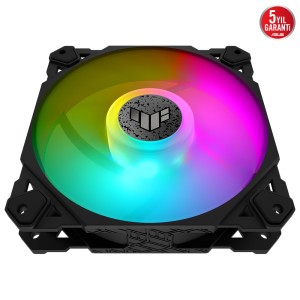 ASUS TUF GAMING TF120 ARGB 120mm PWM Tekli  Siyah Fan