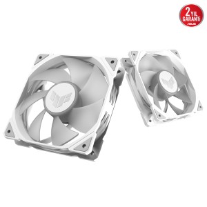 ASUS TUF Gaming  TR120 ARGB 120mm AURA Sync Standart Beyaz Fan