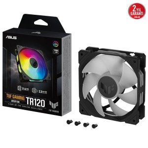 ASUS TUF Gaming  TR120 ARGB 120mm AURA Sync Standart Siyah Fan