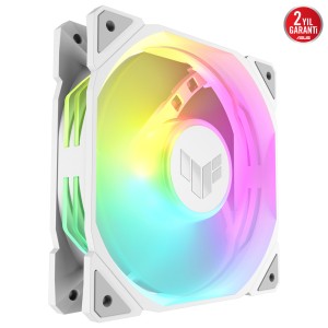 ASUS TUF Gaming  TR120 ARGB Reverse 120mm AURA Sync Beyaz Fan