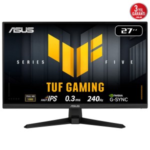 ASUS TUF GAMING VG279QM5A 27" 1920x1080 0.3ms 240HZ FAST IPS G-Sync GAMING MONITOR