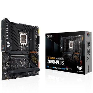 ASUS TUF GAMING Z690-PLUS INTEL Z690 Soket LGA1700 DDR5 6000Mhz(OC) ATX Anakart