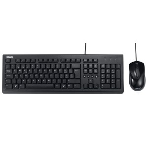 ASUS U2000 Multimedya Özellikli Kablolu Türkçe F Klavye Mouse Set