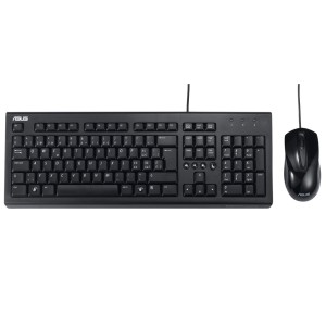 ASUS U2000 Multimedya Özellikli Kablolu Türkçe Q Klavye Mouse Set