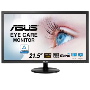 ASUS VP228DE 21.5" 60Hz 5Ms FullHD Flicker Free Gaming Monitör  
