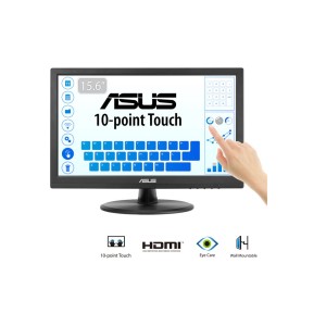 ASUS VT168HR 15,6" 60Hz 10Ms LED HDMI VGA Eyecare Dokunmatik Monitör