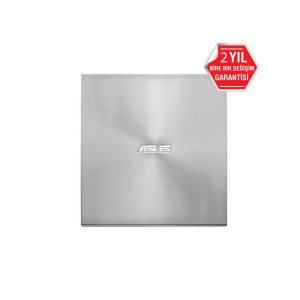 ASUS ZENDRİVE-U9M USB Type-C ve Type-A M-DISC Gümüş  Harici DVD Yazıcı- SDRW-08U9M-U