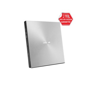 ASUS ZENDRİVE-U9M USB Type-C ve Type-A M-DISC Gümüş  Harici DVD Yazıcı- SDRW-08U9M-U