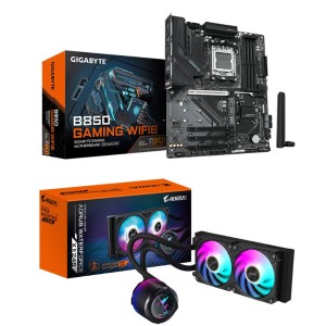 GIGABYTE B850 GAMING WF6 + AORUS WATERFORCE X II 240 Oem Paket