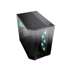 BitFenix MIRROR T10 4x120mm ARGB Fanlı Dual 850W 80Plus Bronze E-ATX Curve Gaming Kasa BitFenix MIRROR T10 4x120mm ARGB Fanlı Dual 850W 80Plus Bronze E-ATX Curve Gaming Kasa