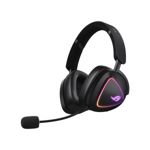 ASUS ROG DELTA II ROG SpeedNova 2.4 GHz/BT Kablosuz RGB Siyah Gaming Kulaklık
