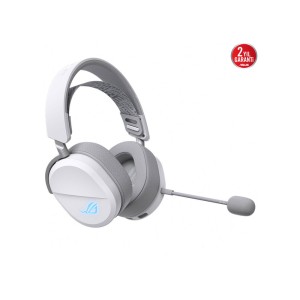 ASUS ROG PELTA BEYAZ 2.4Ghz/BT RGB ROG SpeedNova Beyaz Kablosuz Gaming Kulaklık