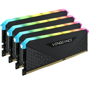 CORSAIR 32GB (4 x 8GB) Vengeance RGB DDR4 3200MHz C16 Pc Ram