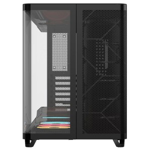CORSAIR AIR 5400X LX-R RGB iCUE LINK Panoramik Camlı TRIPLE CHAMBER Mid-Tower CC-9011320-WW Bilgisayar Kasası