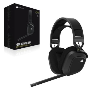 CORSAIR CA-9011235-EU HS80 Kablosuz 7.1 Surround Siyah Gaming Kulaklık